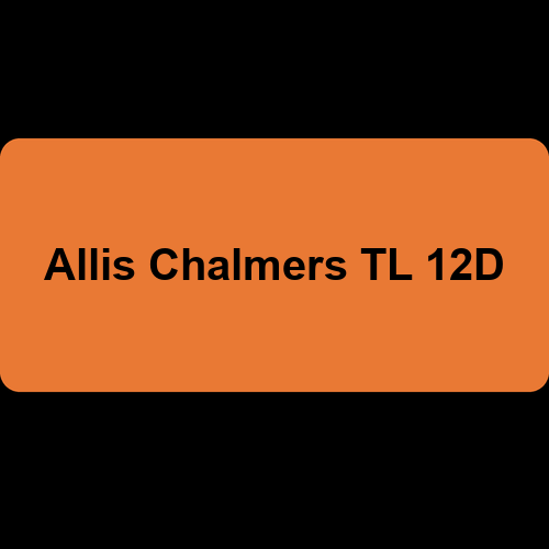 Allis Chalmers TL 12D